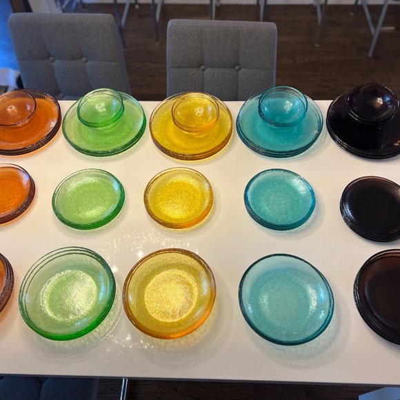 Fire & Light Dinnerware - Plate, bowls, glasses - Picture 4 of 4